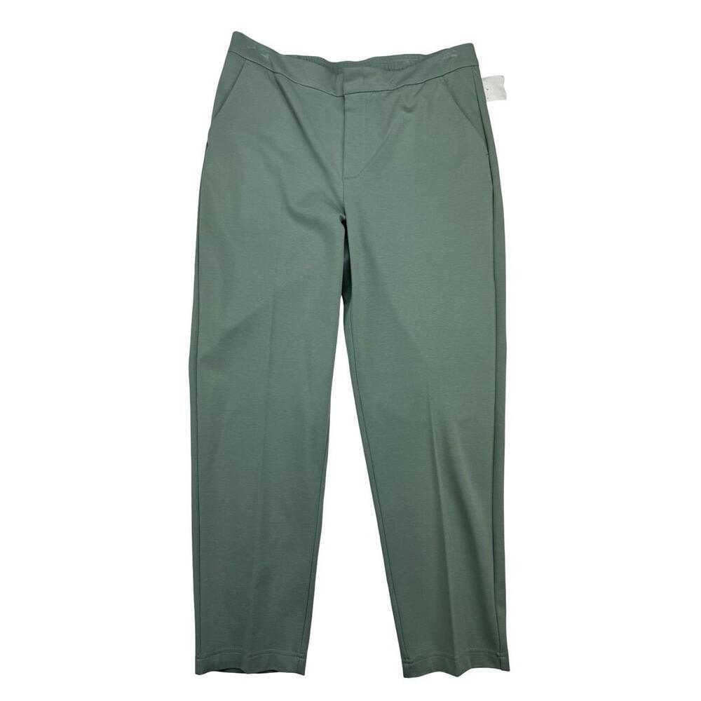 Oui Tapered Leg Trousers Pants Green Size 42 | US 12 | 34 W 29 L